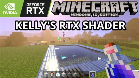 This is my playthrough on the released Minecraft Bedrock RTX edition version 1. . Kellys rtx
